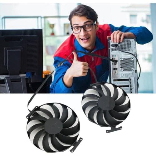 DC 12V T129215SU For ASUS/ASUS RTX 3060 3060ti 8GB/3070 V2 T129215SU Fan Cooling Megalodon 6Pin 95mm DUAL Graphics 0.5A 12V