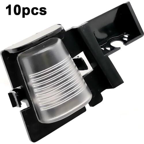 YIFOUM 10pcs Car Rear View Backup Camera Bracket License Plate Light Housing Mount For Jeep Wrangler JK 2006-2015 2016 2017 2018