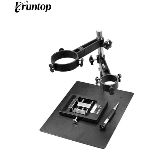 1SET Durable Foldable SMD Rework Soldering Station 8586 Heat Handle Stand Holder Multi-function Hot Air Gun frame