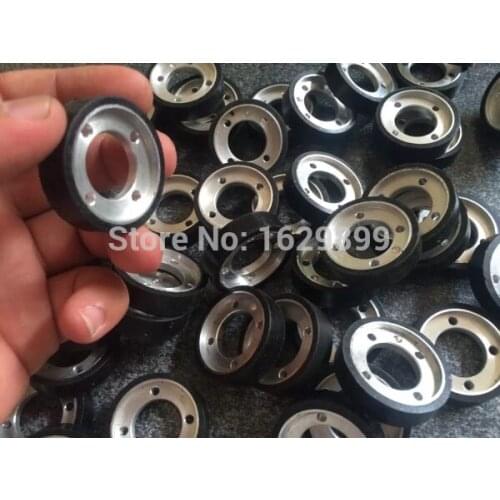 1 piece CD102 Pull back Rubber wheel, rubber wheel for CD 102 machine F4.614.555 CD74 XL105 Offset Printing parts wheel
