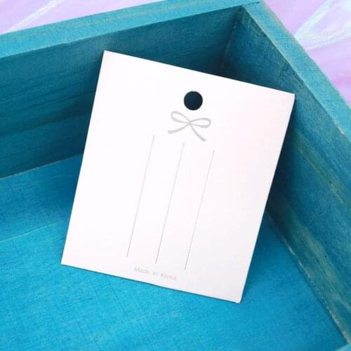 100Pcs/ Lot 6.3*7.2cm Card Child Rubber Bands Hair Accessories Wholesale New Fashion Hair Rope Ties Elastics For Girls Kids