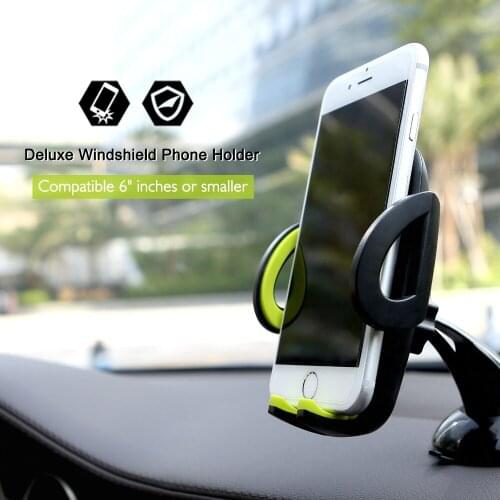 Mobile Car Phone Holder Stand Adjustable Support 6.0 inch 360 Rotate For Iphone 6 Plus/5s Samsung galaxy note 7 S6 s7 edge
