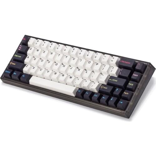 NJ68 BT 5.0 Wireless 2.4g Mechanical Keyboard For WIN MacOS 68 Layout Type-c Hot Swap PCB Plate Brass Aluminum Plate Keyboard