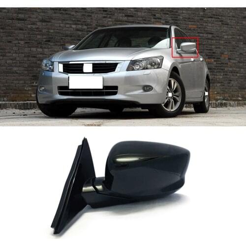 CAPQX 5/7/8 wire For Honda Accord 2008-2013 Car Outside Reverse Mirror Rearview Mirror Reflector Side Rear View Mirror Assembly
