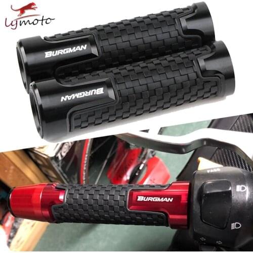 Burgman Motorcycle Handle Grip Handlebar Grips Cover For SUZUKI BURGMAN 650 400 125 200 250 AN650 AN400 AN125 AN200 Accessories