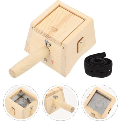 1 Set Moxa Holder Boxes Wood Craft Moxibustion Care Boxes Body Massagers