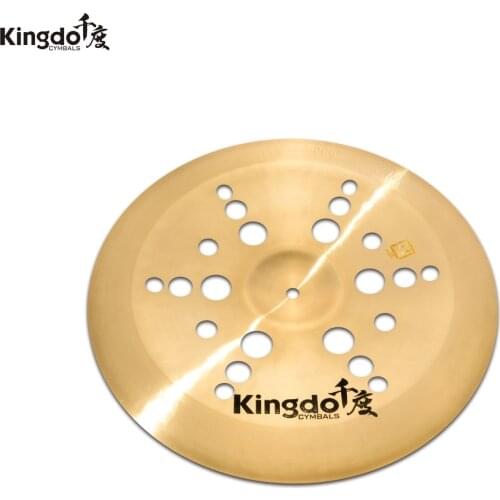 Kingdo handmade B20 KEC series 16" effect china cymbal for drum set