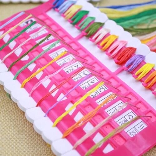 DIY Sewing Tools 50 Positions Cross Stitch Row Line Tool Set Sewing Needles Holder Embroidery Floss Thread Organizer Accessories