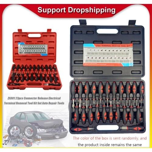 23PCS Universal Terminal Release Tools Set For Auto Electronic Component Disassembly Work Harness Connector Remover Tool