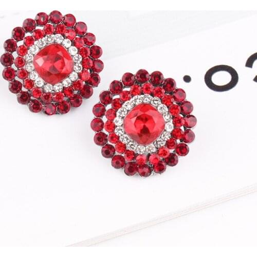 The New Rhinestone Earrings Are Simple And Fashionable In Europe America, Court Temperament Sell Well Quick