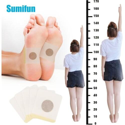 20pcs Height Increase Foot Patch Conditioning Body Grow Taller Plaster Promote Bone Growth Foot Sticker Health Care Products
