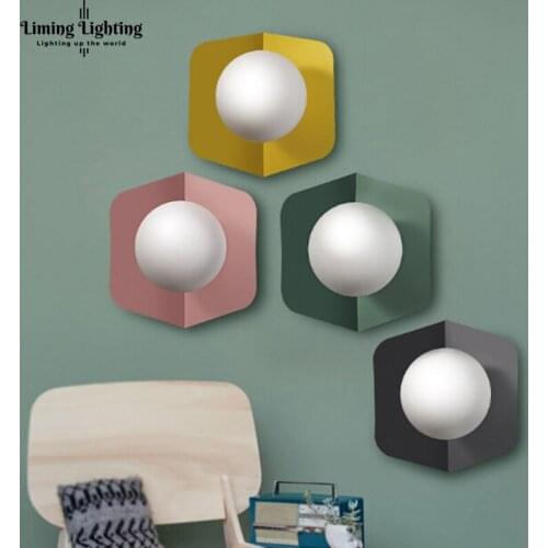 Nordic Morden Minimalist Wall Light LED Indoor Outdoor Wall Lamp Fixtures Brief Corridor Porch Sconce Lighting Lamparas de Pared