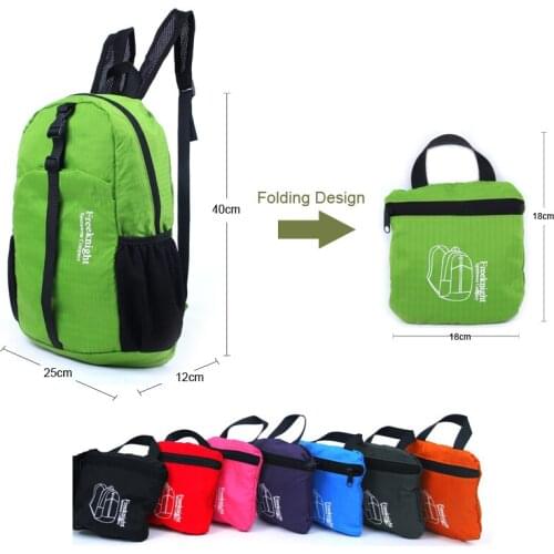 Free Knight 35L Folding Bag Nylon Male Climbing Outdoor Bags Ultra Light Water Resistant Backpack for Camping Hiking WX036