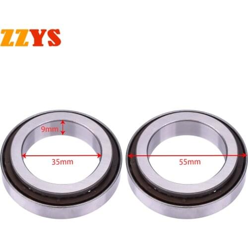 Universal Motorcycle Pressure Bearing For Ducati For Kawasaki For HONDA CBR1000 Steering Bearing Pressure Ball Wave Disc Kit