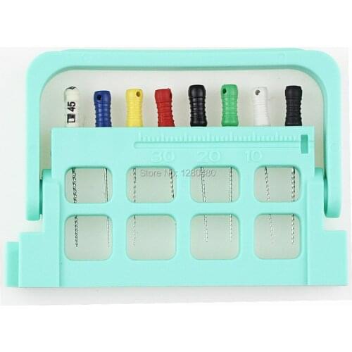 High Quality Dental Endo Root Canal File 8 Holder For Dental Files/Drills Film&Reamer Dentist Instruments