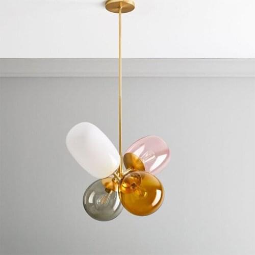 Japan luminaire glass ball restaurant Home Decoration E27 Light Fixture LED pendant lights luminaire suspendu hanglamp