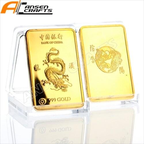 Bank of China 999 Gold Bullion Ingot Bar