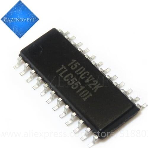 1pcs/lot TLC5510INSR TLC55101 TLC5510I SOP-24 In Stock