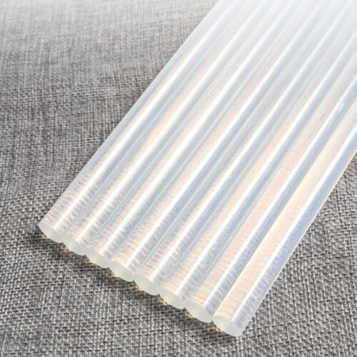 10 pcs/lot Hot Melt Glue Stick Rod 11mm*190mm For Glue Gun Adhesive sticks for DIY Art Craft Hand Repair Tool Hot Melt Glue Rod