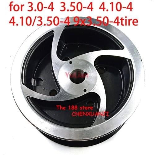 12 Inch Bearing Wheel for Gas Scooter Bike Mini Motorcycle ATV Quad Go Kart 4.10/3.50-5 tire Inner Out Tyre and rim