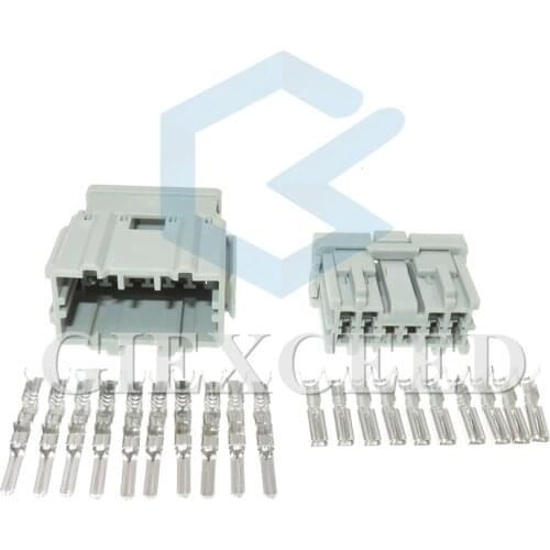 2 Sets 10 Pin 6098-0249 6098-0250 Automotive Male Female Connector Sockets With Terminal