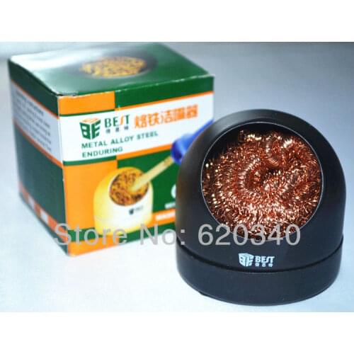 Freeshipping 2/PCS Soldering Iron Tip Cleaning Clean Ball Remover Wire Sponge can be used repeatedly