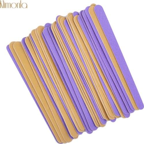 200pcs/lot Wood Nail File Double Color Nail Polishing Sanding Blocks Nail art Accessories Tools 150/150 Nail Files