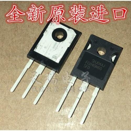 Free Shipping10pcs/lot FGH40N60SFD Original 100% NEW FGH40N60 SFD FGH40N60SFDTU 600V 40A IGBT TO-247
