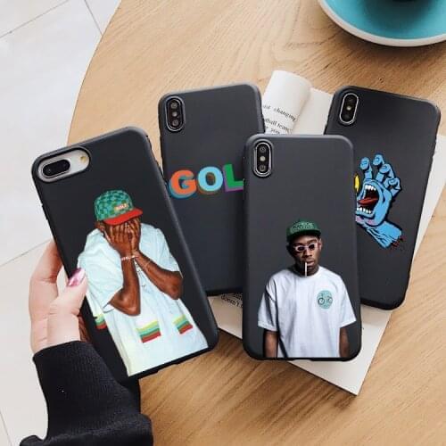 Golf Wang Tyler Creator Odd Future Santa Cruz TPU Soft black phone Case For iPhone 12 11PRO MAX 12mini SE 6s 7 8 Plus XR XS Max