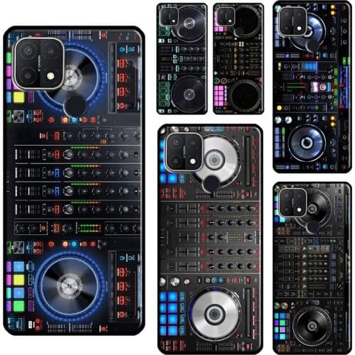 DJ Mixer Deck Controller For OPPO A15 A91 A83 A1K A3S A5S A5 A9 A31 A53 2020 A52 A72 Reno 4 Pro 2 Z F7 Phone Case