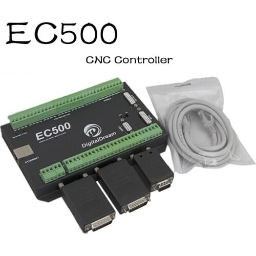EC500 CNC Mach3 Ethernet Motion Controller EC500 460kHz 3/4/5/6 Axis Motion Control Card for milling machine