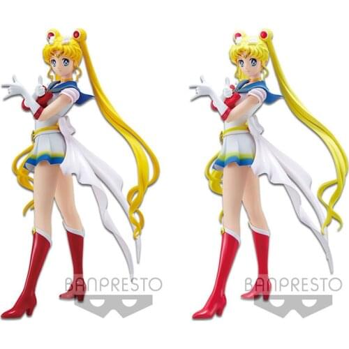 25cm BANDAI G&G Sailor Moon Anime characters Action PVC Collection Model Toy Anime Figure Toys For Kids