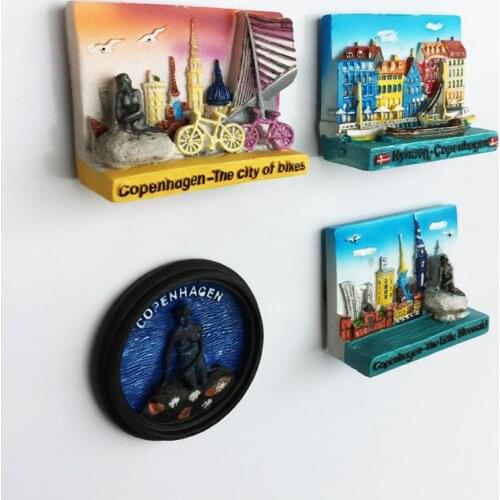 Chile capital Santiago landmark tourist souvenir magnetic stickers refrigerator