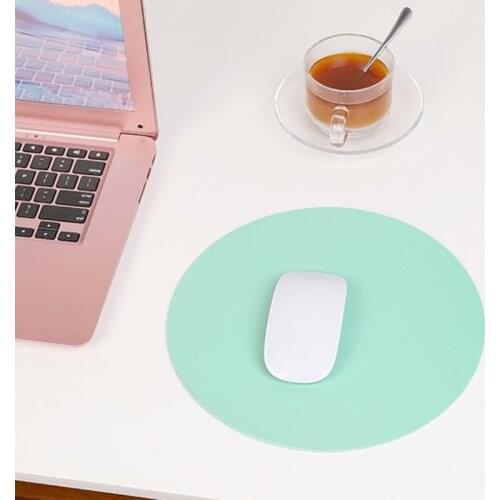 YYDS Premium Small Round Mousepad 9.84x9.84Inch Double-sided Color Anti-Slip Waterproof Mouse Mat Pretty Cute for Office Home