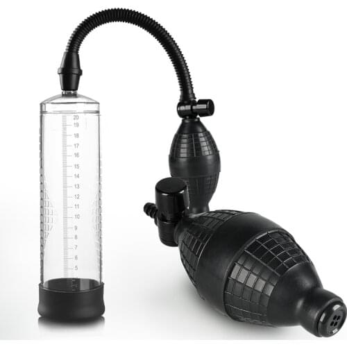 Beginner Penis Pump Men Penis Extender Vacuum Erection Stronger Enlarger Masturbator Adult Sex Toys For Men