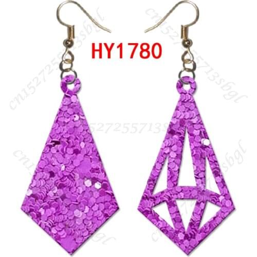 Diamond Shaped Hollow Earring with Solid Bottom Cutting Dies Wooden Dies Suitable for Common Die Cutting Machines on the Market