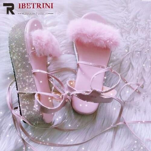 RIBETRINI Women's Open Toe Shoes