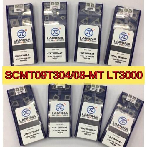 SCMT09T304-MT SCMT09T304-MT LT3000 100% swiss-made Lamina Metal ceramic Carbide insert Processing: steel Free shipping