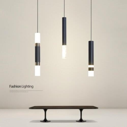 Led Pendant Light Dual Light Sources Glow up And Down Droplight Luminaire Kitchen Island Dining Room Shop Bar Counter Decoration