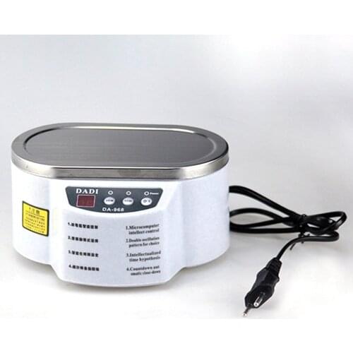 Smart Ultrasonic Cleaner Anti-Slip Stainless Steel Ultrasound Wave Washing For Jewelry Glasses Ultrasound Bath Machine