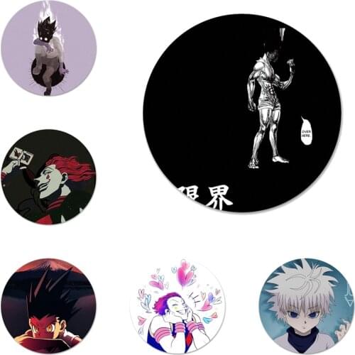 Anime hunter Icons Pins Badge Decoration Brooches Metal Badges For Clothes Backpack Decoration