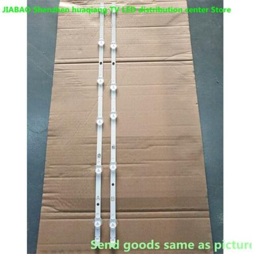 100% New 1set=9pcs (6A+3B) LED Baclklight VES550QNYL-2D-N01 SVV550AQ9_Rev02_A_70216 SVV550AQ9_Rev02_B_70216 VESTEL TV LED PANEL