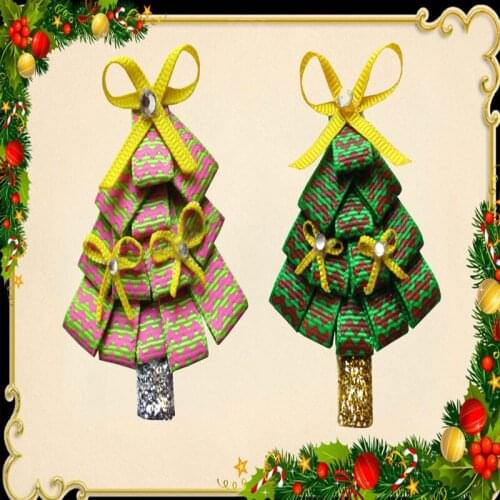 16piece Sweet Solid Print Bow Elastic Hair ropes Kids Hair ties Adorable Ponytail Holder Hair Accessories Free Shipping