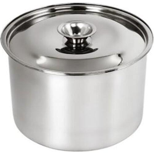 2017 Thickening stainless steel sauce pot flavor stew with cover pot milk tea cream jar