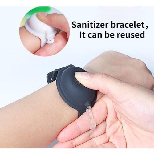 2021 New Silica Gel Liquid Subpackage Bracelet Portable Liquid Stockpile Bracelet for Woman Health Bracelet Jewelry Wholesale