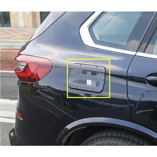 Car 1pcs Fuel Tank Cap Sticker Racing Road Nurburgring Performance Decal For BMW X5 Carbon fibre / Silver 2019 2020 2021