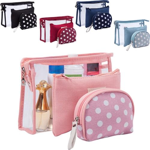 B.ANGEL Transparent Cosmetic Bags