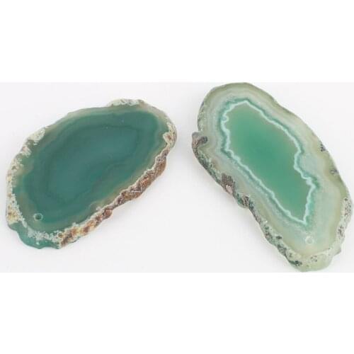 Beadsland Irregular Nature Stone Pendant DIY Necklace Bracelet Girl Gift