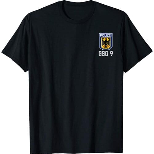 Germany Gsg 9 Bundespolizei Police Special Forces T-Shirt Double Side 2019 Fashion Unisex Tee