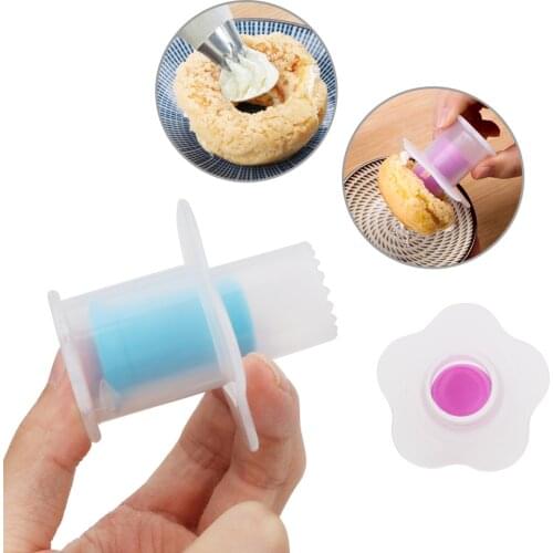 Muffin Cake Pastry Corer Plunger Cutter Cake Digging Holes Device Cupcake Bread Decorating Cupcake Corer Tools